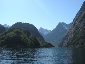 Noorwegen Trollfjord Lofoten Zeilreis Wandelen sailing zeilen vakantie Norway SeaWind Adventures