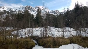 Noorwegen koude training hike Wim Hof Methode zeilen wandelen bergen