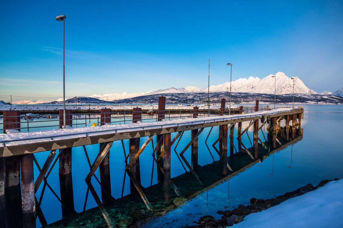 Noorwegen zeilen koude training Lyngen Alps Tromso sailing bergen