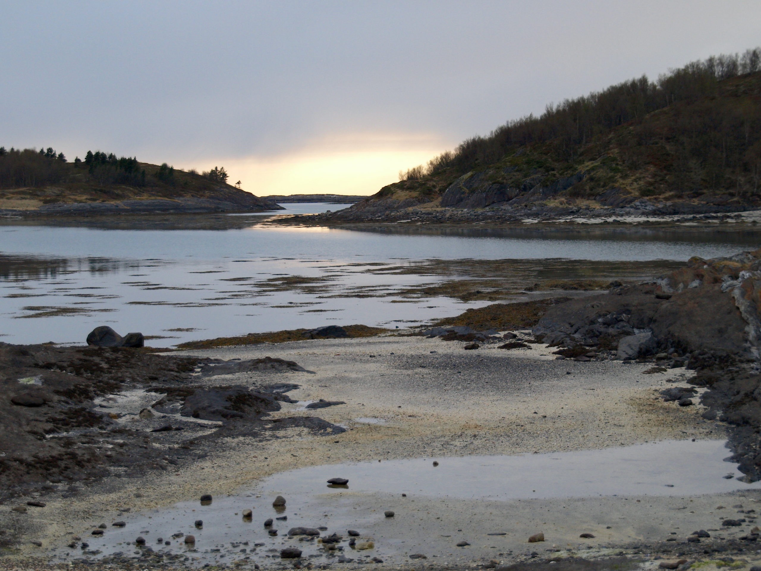 Noorwegen Vesteralen fotografie strand zonsondergang zeil zeilreis SeaWind Adventures