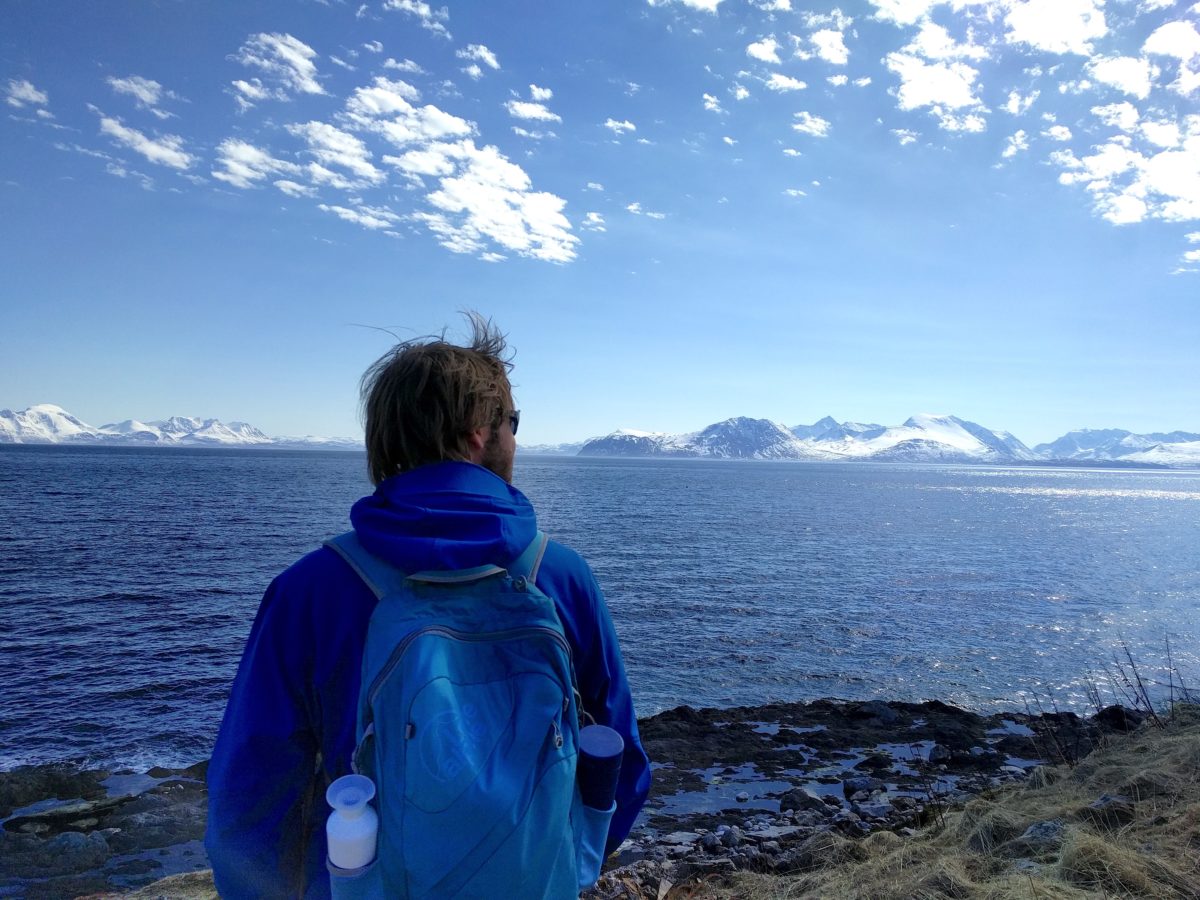 Noorwegen fjorden wandelen hike sail zeilen zeilreis SeaWind Adventures hike Norway Senja
