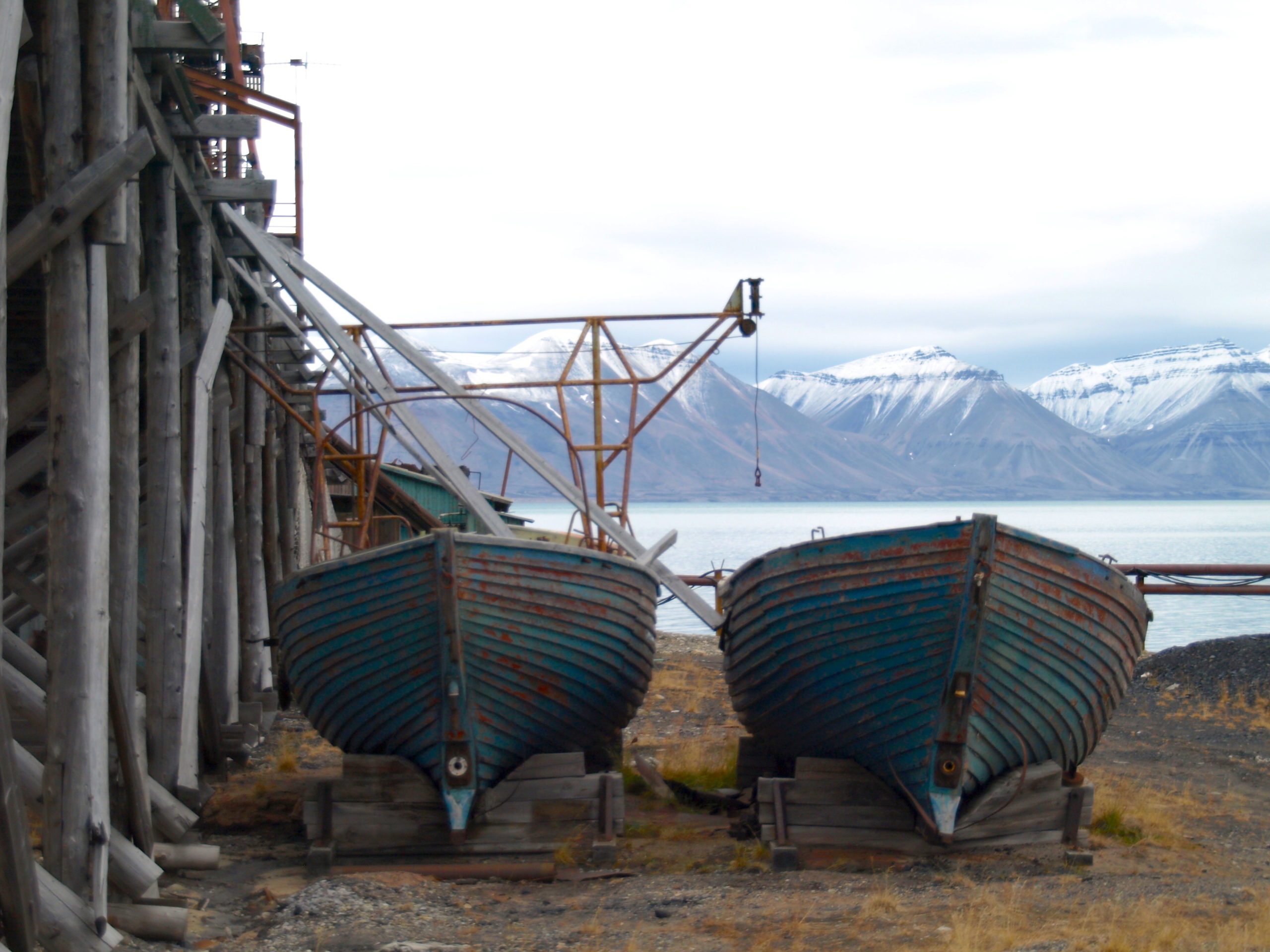 Pyramiden Svalbard Spitsbergen mijnwerkersdorp Russisch zeilexpeditie SeaWind Adventures