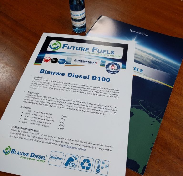 fossielvrije brandstof blauwe diesel NesteMY