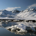 Spitsbergen Svalbard Tryghamna sneeuw ijs gletsjer