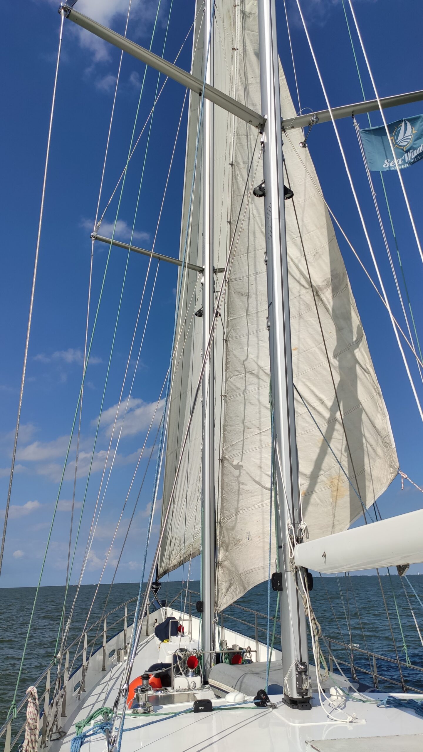 Baltic zeilschip zeilen masten