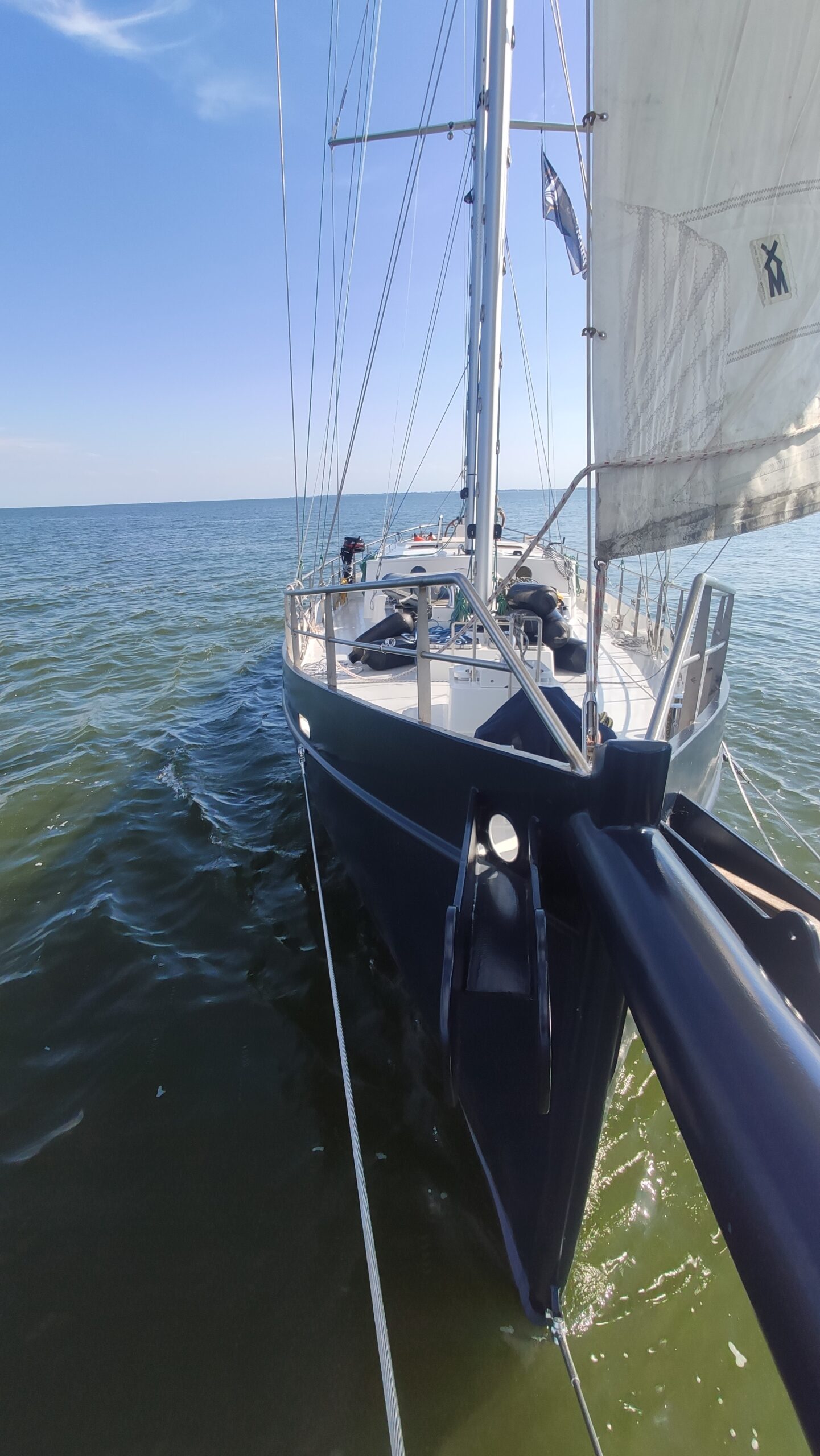 zeilschip Baltic boegspriet kluiver zeilen 